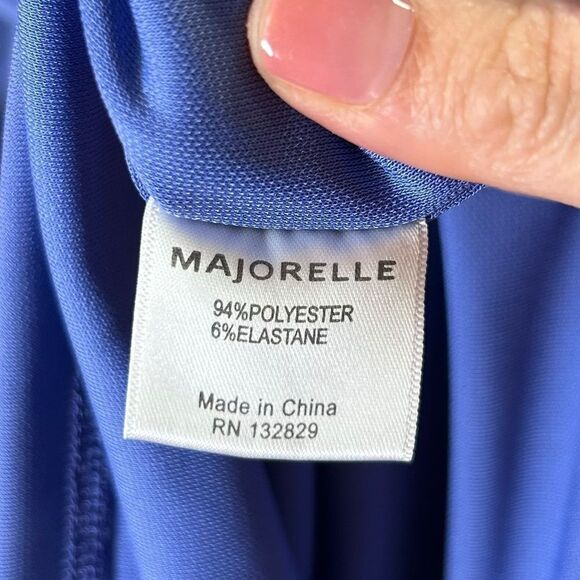MAJORELLE - “Cypress” Mini Ruched Dress, in Periwinkle - Size XXS, Light Blue - Picture 17 of 17